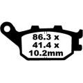 EBC Brakes Double-H Sintered Superbike Brake Pads Rear - FA174HH EBC Brakes Double-H Sintered Superbike Brake Pads Rear - FA174HH